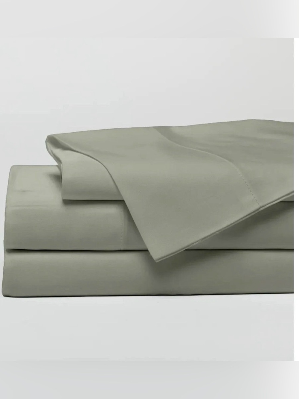 NWT Cozy Earth Twin Size Sheet Set Color Sage Reusable Tote